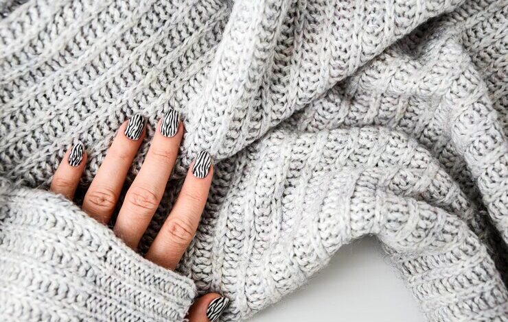 nageldesign schlicht und elegant